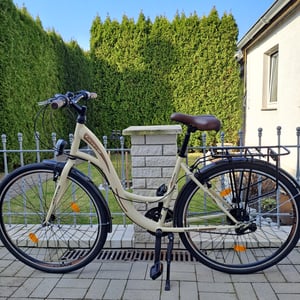Licorne Bike Violetta Premium City Bike in 28 inch - bicykel pre dievčatá, chlapcov, mužov a ženy - Shimano 21 prevodov - holandský bicykel Fotografia od zákazníka č. 2