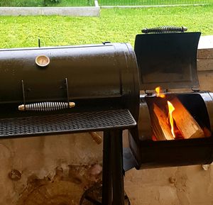 Buche Smoker Holz Räucherholz Brennholz 30 kg Buchenholz ohne Rinde 25 cm Kaminholz Smoke Feuerholz Grillen Wood BBQ Rauch Raeuchern Smokewood Grillmaster Kunden-Foto 1