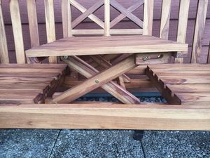 CLP Teakbank Luka teak Größe 150 cm Kunden-Foto 3