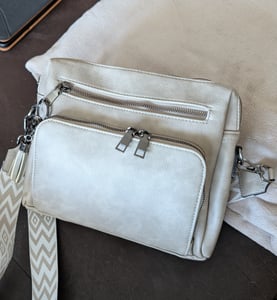Schultertasche Damen Umhängetasche mit Verstellbar Abnehmbar Breiter Gurt Crossbody Bag Für Tägliches Arbeiten Verabredungen (Dunkelgrün) Kunden-Foto 1