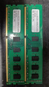 Samsung 2x 4GB DDR3 1066 MHz DIMM 240Pin M378B5273BH1-CF8 Ram Memory 8GB Fotografie od zákazníka č. 1