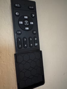 Wentylator sufitowy Jopassy z oświetleniem i pilotem Lampa sufitowa ściemniana czarna Zdjęcie produktu od klienta nr 3