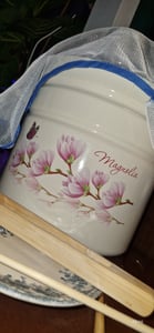 Rondel emaliowany 9L uniwersalny garnek do zupy garnek indukcyjny garnek do mięsa magnolia + pokrywka Zdjęcie produktu od klienta nr 1