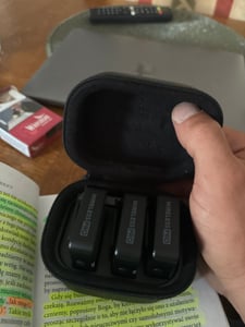 Bezdrátový mikrofonní set Rode Wireless Pro s ručním mikrofonem a větrnou clonou Fotografie od zákazníka č. 1