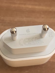 Original Apple 20W USB-C Power Adapter & 2M USB-C zu Lightning Ladekabel Ladegerät iPhone 14 13 12 11 X Pro Max Kunden-Foto 2