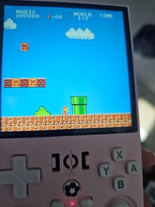 Retro-Handheld-Konsole R36MAX - über 18.000 klassische Spiele, 4,0-Zoll-IPS-Display, Linux, 64 GB Speicher 720 x 720 Auflösung Kunden-Foto 1