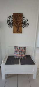 Wallity, Sogut, Wanddeko, Schwarz, Metall, 72 x 58 cm Kunden-Foto 1