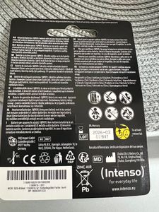 Intenso 7504426MP Intenso Knopfzellen PR48 / 13 Zink-Luft 1,45 V, 60 St. Photo du client 2