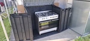 Keter Universalbox Store It Out MAX ca. H 125 x B 146 x T 82 cm, anthrazit-grau Kunden-Foto 1