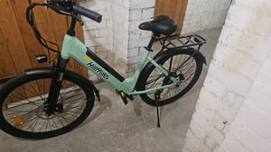 HillMiles E Bike, City E-Bike & E-Hollandrad mit 36V 13Ah Akku bis zu 80-100km, SHIMANO 7-Gang, 250W Motor&25km/h, MileCity1 Kunden-Foto 6