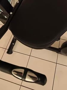 Wenoker Liege-Heimtrainer – 16 Magnet-Widerstandsstufen, Pulsmessung, LCD, verstellbare Rückenlehne, leiser Betrieb der ideale Heimtrainer für Zuhause Kunden-Foto 1