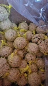 Vogelfood 100x90g Meisenknödel (9kg) ohne Netz Wildvogelfutter Ganzjahresvogelfutter Vogelfut Kunden-Foto 4