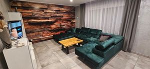 Masseno Narożnik CASONE R-S z funkcją spania i pojemnikiem na pościel Kształt U, Rozkładana sofa, Rogówka - Beżowy, MONOLITH 09 Zdjęcie produktu od klienta nr 11