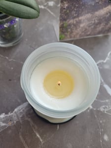 XINZI Sada 2 vonných sviečok - 100 % prírodný sójový vosk (210 g/ks), doba horenia 25-30 h, 8 % koncentrácia vône, ideálne ako darček a vôňa do izby (sada 1) Fotografia od zákazníka č. 1