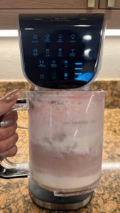 Gelatiera IcyTreat IC-1010 EU – Certificata CE – Completamente automatica, corpo in acciaio inox – Dotata di 3 contenitori e 12 programmi – Argento Foto del cliente 2