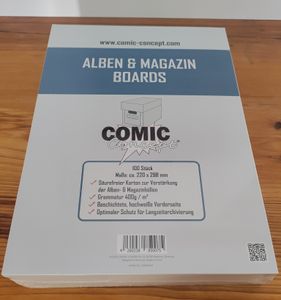Comic Concept Comic Backing Boards Magazine Size (100 St.) Kunden-Foto 2