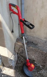 WOLF-Garten LYCOS E/500 T, Trymer do strun, 1,6 mm, Żyłka, Czarny, Metaliczny, Czerwony, Prąd przemienny, 500 W Zdjęcie produktu od klienta nr 3