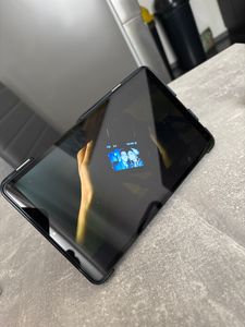 Fintie Hülle für Samsung Galaxy Tab A11 8,7" 2025/ Tab A9 8.7 Zoll Tablet, Ultra Dünn Schutzhülle mit Transparenter Rückseite, Pfauenblau Kunden-Foto 4