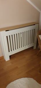 Osłona grzejnika FCH, zdejmowana, MDF, 78 x 19 x 81,5 cm, biała Zdjęcie produktu od klienta nr 1