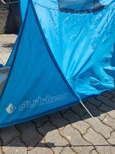 Outtec® XXL Strandmuschel mit UV Schutz - Pop Up Zelt, Strand Sonnenschutz, Windschutz, Strandzelt - für Baby, Kinder und Erwachsene - Ultraleicht Kunden-Foto 3