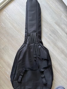 4/4 Gitarrentasche Gigbag, bis 41" bis 105cm, Gitarrenhülle Wasserdichter gepolsterter Gitarrenrucksack Gepolsterte Gitarrentasche Kunden-Foto 4