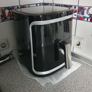 Aigostar - 7L intelligente Heißluftfritteuse, Friteuse Heissluft 1900 W Heissluftfriteuse, 7 Programmen, Warmhalten, 20 Rezepte Kunden-Foto 2