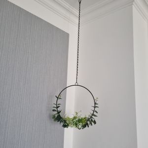 Chaîne de remplacement pour suspension, 45 cm avec crochet, noir Photo du client 3