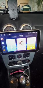 2+64G Android 15 DAB+ KAM Autoradio GPS Navi 1 DIN WIFI BT USB RDS 360° Drehbar Bildschirm Kunden-Foto 1