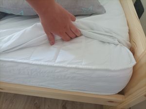 Ergonomische 7-Zonen Kaltschaummatratze - 16cm - 100 x 200 cm - H3 - Träumegut24 Kunden-Foto 6