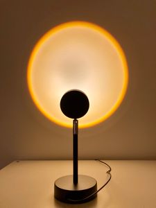 360 ° Tageslichtwecker Wake Up Licht, RGB tragbar Lichtwecker, Touchdisplay, 5 Naturgeräuschen, Sonnenaufgang Sonnenaufgangssimulation Nachttischlampe Kunden-Foto 1