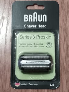 Braun Elektrorasierer Ersatzscherteil 31b kompatibel mit Series 3 Elektrorasierern Kunden-Foto 1