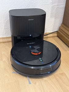 VONKO S6 Pro Saugroboter mit Wischfunktion, Saugroboter mit Absaugstation, 8000Pa Saugkraft, LiDAR-Navigation, 180 Min Laufzeit Kunden-Foto 2