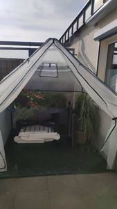 Westmann Überwinterungszelt & Foliengewächshaus Avocado Weiß 250x250x250 cm Kunden-Foto 2
