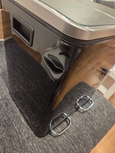 Karat Tretmülleimer Felix Trennsystem Edelstahl 2 x 30 Liter (60 Liter) Kunden-Foto 3