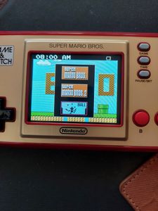 Nintendo Game & Watch: Super Mario Bros, Kinderspielkonsole, Junge/Mädchen, 68 g, Beige, Rot Kunden-Foto 1