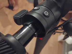 Elektro Scooter mit Straßenzulassung ABE E-Scooter Aluminium Elektroroller eKFV Zulassung Faltbar Roller EScooter - wood design Kunden-Foto 2
