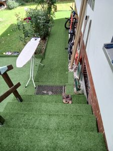 Steffensmeier Kunstrasen Springfield 18 mm – Smart Kollektion, UV-beständig, 937 g/m², 1–4 m Meterware Grün, Größe: 200x600 cm Kunden-Foto 1
