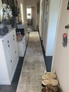 Modern Läufer TULS 51231 Vintage elfenbein / grau 70 cm beige 70x620 cm Kunden-Foto 1