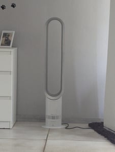 Dyson AM07 Turmventilator Weiss/Silber Kunden-Foto 2
