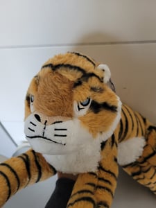 Gustaw Teddy Bear Large XXL Tiger Ron (Multicoloured, 50cm) - plyšový medvěd, plyšový medvěd XXL, plyšová hračka, plyšový medvídek Fotografie od zákazníka č. 1
