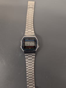 Casio - A168WA-1YES - Hodinky - Pánské - Chronograf - Casio Collection Fotografie od zákazníka č. 3