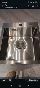 CECIPA 40*45CM Edelstahlspüle gebürstet Küchenspüle Kunden-Foto 1