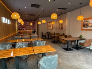 DEULINE Esszimmerstühle Essstühle Samtbezug Polsterstuhl Stühle Esszimmer Stuhl Milano 4er-Set HELLGRAU 521255 Kunden-Foto 1