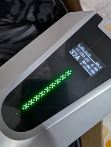 EV Ladekabel Typ 2 32A 22KW , EV-Ladegerät mit CEE-Stecker, 6M Portable Mobile Wallbox für Elektrofahrzeuge Mit WIFI/APP Steuerung Einstellbarer Strom Kunden-Foto 3