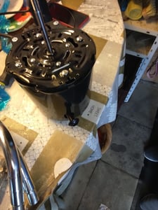 Metall Standventilator 5 Rotorblätter Ventilator Luftkühler Standlüfter 3 Stufen Oszillation Höhenverstellbar Robust 18" Zoll 45cm Schwarz Kunden-Foto 4