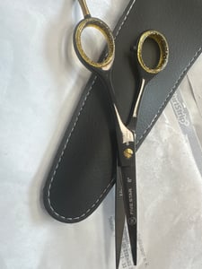 TK FIVE STAR ® Signature Premium 6'' Razor Edge extra scharfe Friseurschere Haarschere Bartschere für Damen Herren Salons und Kinder Kunden-Foto 1