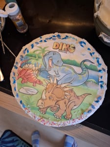 Essbares Tortenpapier Einhorn Geburtstag 20cm Kunden-Foto 1