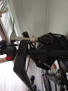 Fahrradhupe 18cm verchromt Ballhupe Lenkerhupe Fahrradtröte Einklang Tröte Kunden-Foto 1