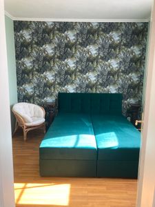 Masseno Boxspringbett ARION 160x200 cm Komplett-Set mit Bonell Matratze und Topper, Polsterbett mit Bettkästen -Braun, KRONOS 06 Kunden-Foto 11