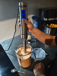 ProfiCook® Stabmixer 1000W | extra langer Mixstab | DC-Motor | Ice-Crush-Funktion | Pürierstab | auch für heiße Speisen | Mixstab | PC SM 1317 Kunden-Foto 1